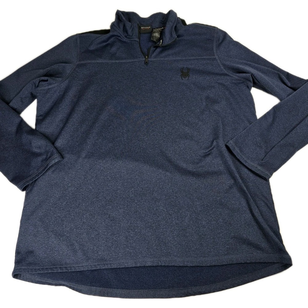 Spyder Active ProWeb 1/4 Zip Pullover Running Gym‎ Workout Size Men's L Large